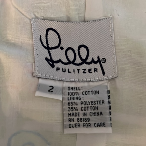 LILLY PULITZER Map To Miami *White Label Dress - Picture 3 of 11